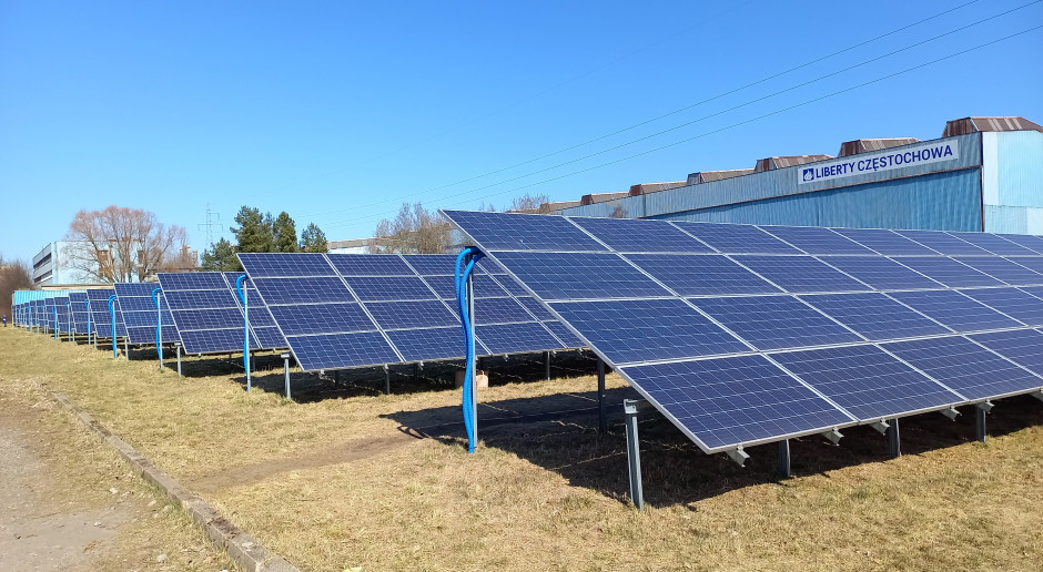 Liberty Częstochowa otwiera nową farmę słoneczną. Celem jest neutralność węglowa