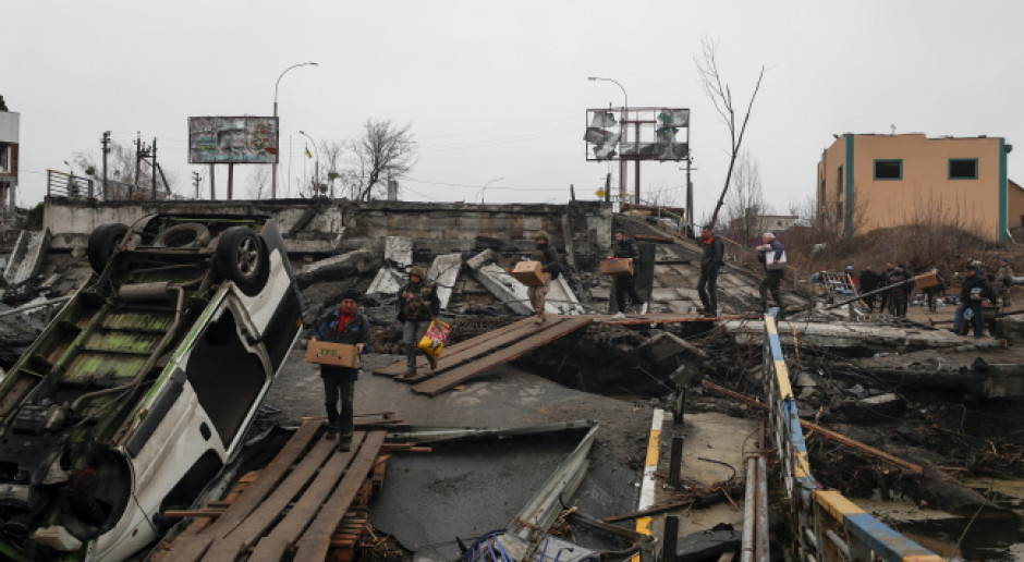 Ukraina: Minister rozwoju: Prawie 6800 budynków mieszkalnych zniszczonych od początku wojny