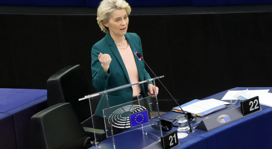 Von der Leyen: Unia Europejska nie jest sojuszem militarnym, ale może się bronić