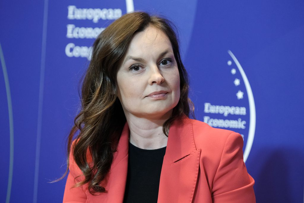 Katarzyna Dubno, dyrektor ds. relacji zewnętrznych i ekonomiki zdrowia firmy Adamed (fot. PTWP)