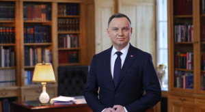 Prezydent Duda wezwał świat do solidarności z Ukrainą i Polską