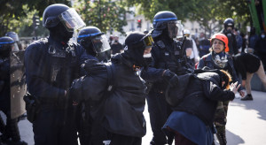 Francja: MSW: Ponad 116 tys. demonstrantów podczas manifestacji 1-majowych