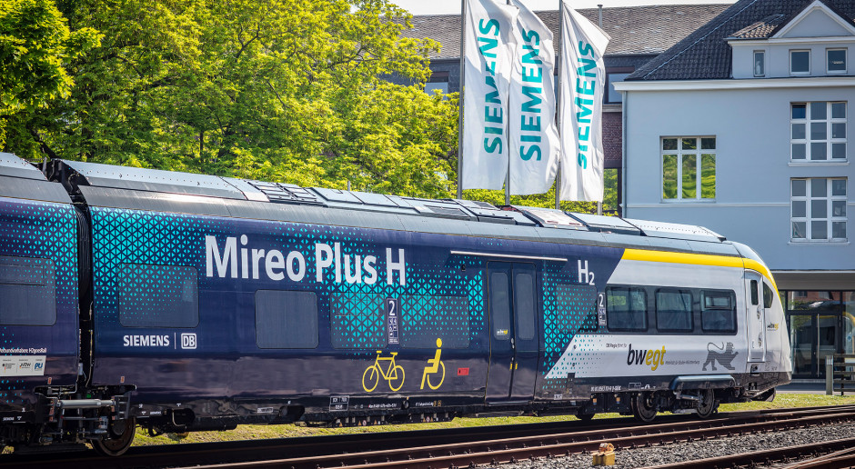 Siemens zaprezentował swój pierwszy pociąg na wodór