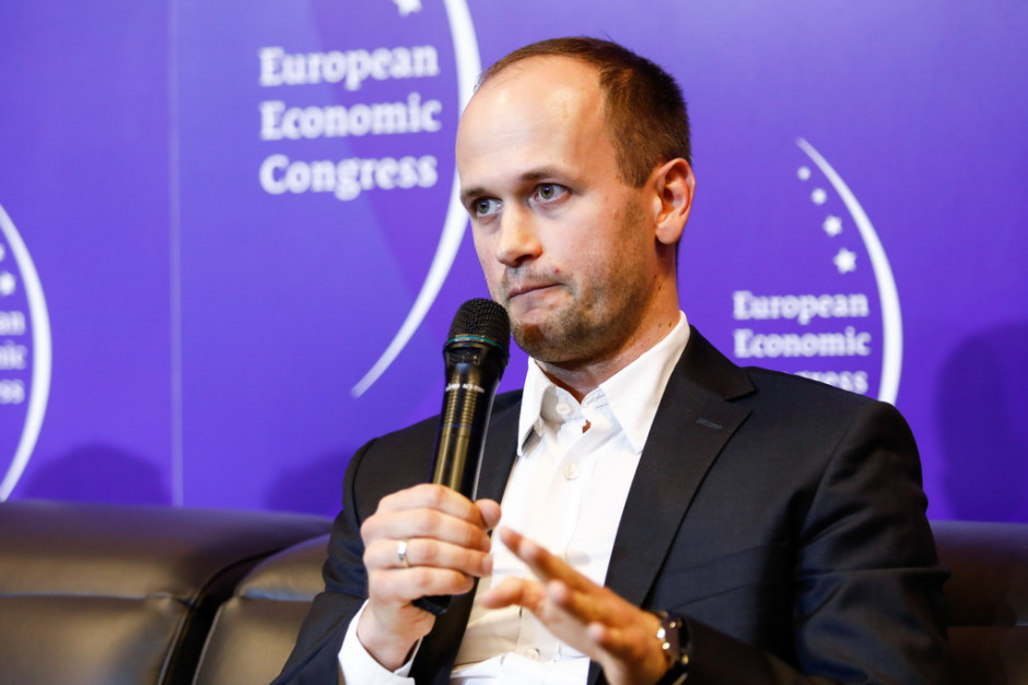Dr Łukasz Czernicki, główny ekonomista Ministerstwa Finansów. Fot. PTWP