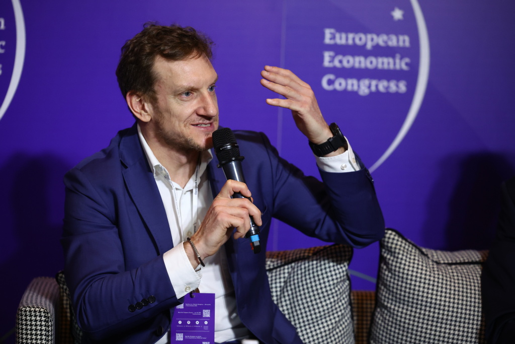 Marcin Pery, prezes firmy Gemius (fot. PTWP)
