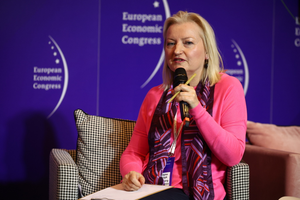Katarzyna Ratajczyk, Communication Manager OOHlife.org, moderatorka sesji (fot. PTWP)