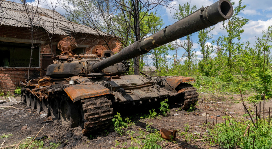Rosja mogła stracić już jedną czwartą swoich czołgów na Ukrainie