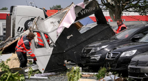 Niemcy: 30 osób rannych, w tym 10 ciężko, po przejściu orkanu