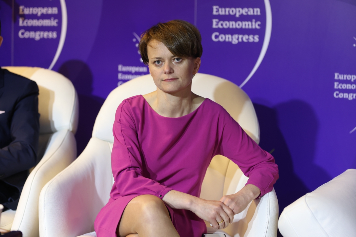 Jadwiga Emilewicz, posłanka, minister przedsiębiorczości i technologii oraz minister rozwoju w latach 2018-2020. Fot. PTWP