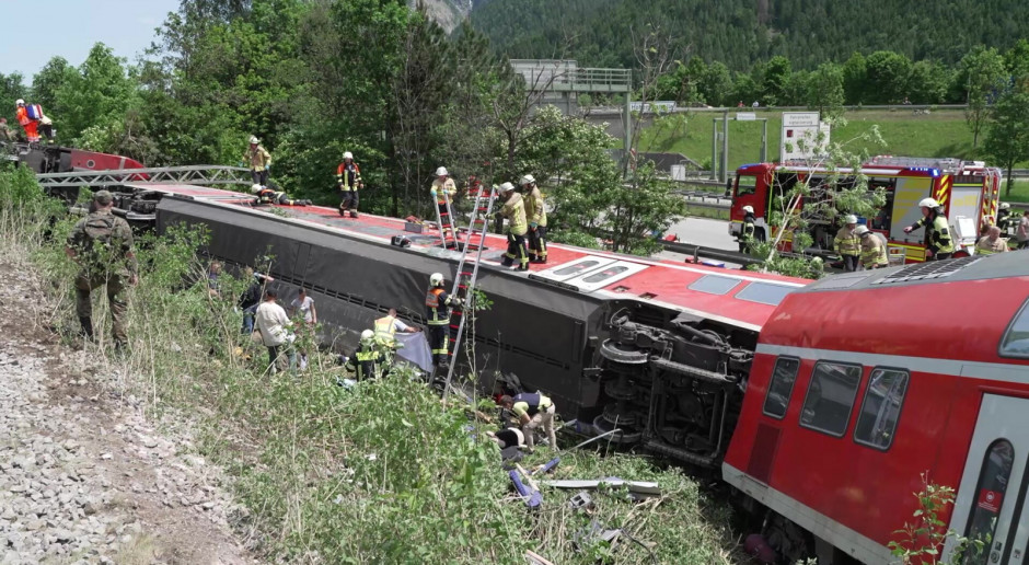 Niemcy: Katastrofa kolejowa w Bawarii - cztery osoby zginęły