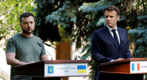 Macron: to Ukraina zdecyduje o kontekście i formacie rozmów pokojowych