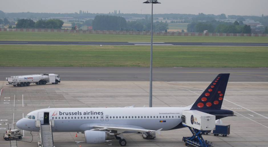 Lotnisko w Brukseli zamarło z powodu strajku