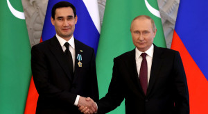 Putin skutecznie kusi władców Turkmenistanu. Europa może mieć problem
