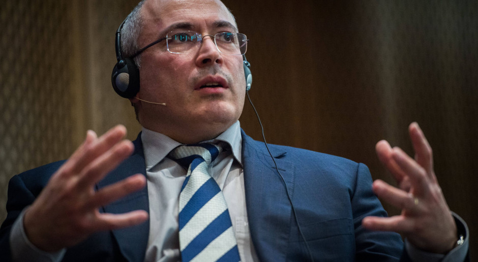 Chodorkowski: Sankcje energetyczne dotykają bardziej Europę, niż Rosję