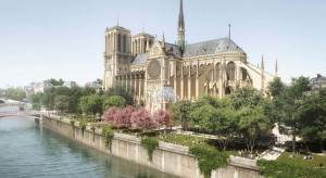 Paryż planuje urbanistyczny lifting wokół katedry Notre Dame. Polskie miasta i kościoły powinny brać przykład