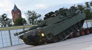 Pierwsze z 28 Abramsów już w Centrum Szkolenia Wojsk Lądowych