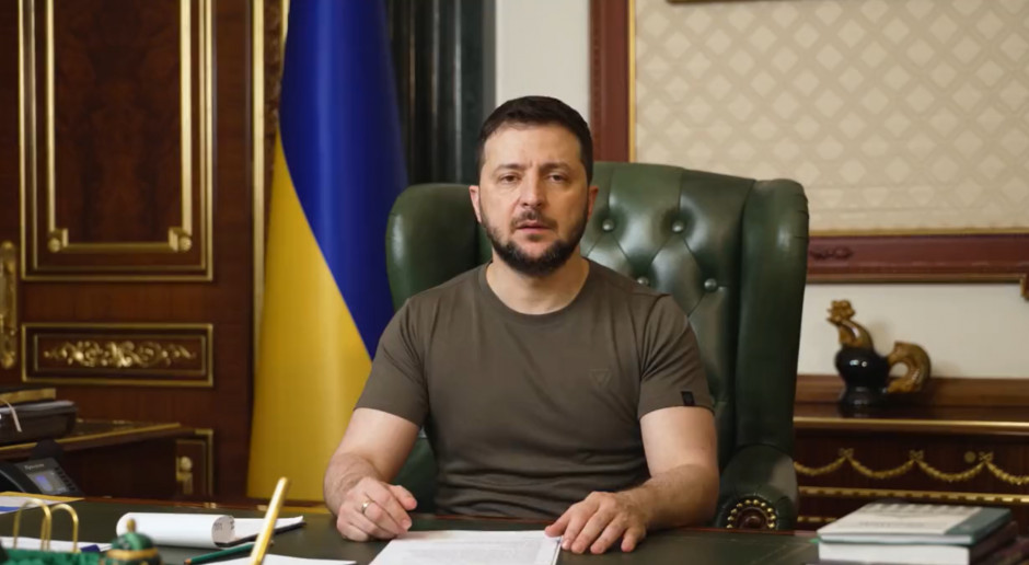 Ukraina: Prezydent Zełenski: Robimy wszystko, by otrzymać więcej skutecznej broni