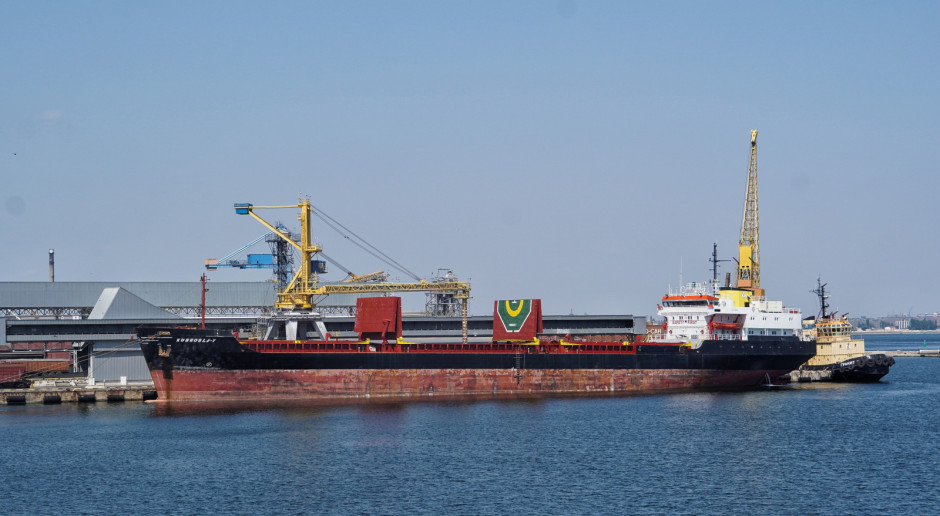 Ukraina: W niedzielę Odessę opuściło siedem statków z żywnością