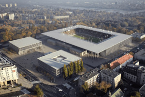 Te firmy chcą przebudować stadion Polonii Warszawa