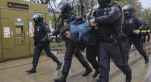 W Moskwie zatrzymania na akcji protestu przeciwko mobilizacji