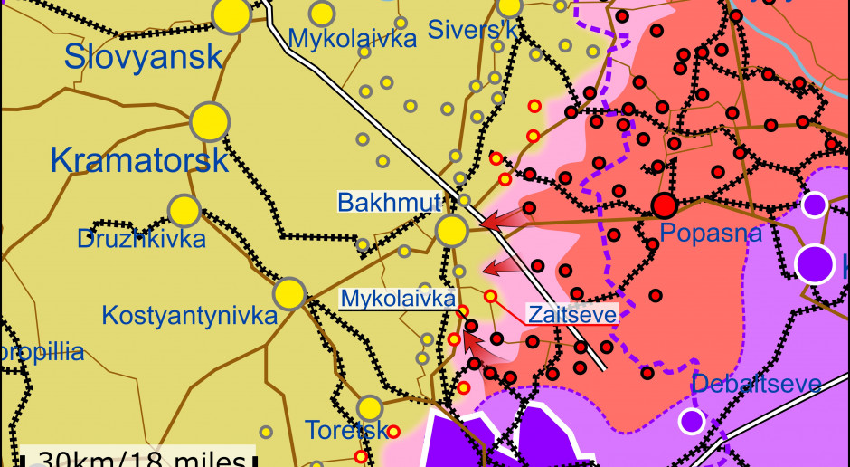 Ukraińskie wojska przełamały linię rosyjskiej obrony na północ od Chersonia