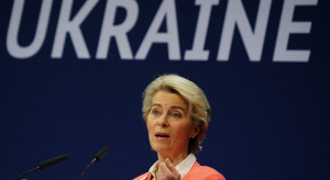 Ursula von der Leyen chce międzynarodowej platformy odbudowy Ukrainy