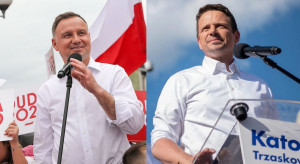 Trzaskowski i Duda z największym zaufaniem. Kaczyński i Tusk na równi