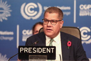 Prezydent COP26 Alok Sharma