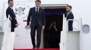 Prezydent Francji wzywa Chiny do nacisków na Rosję