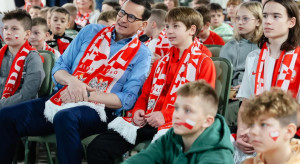 Premier Morawiecki podziękował piłkarzom