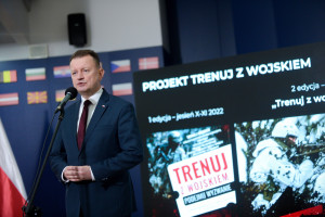 Setki tysięcy sztuk najlepszej na świecie amunicji trafi do polskiego wojska - powiedział Mariusz Błaszczak