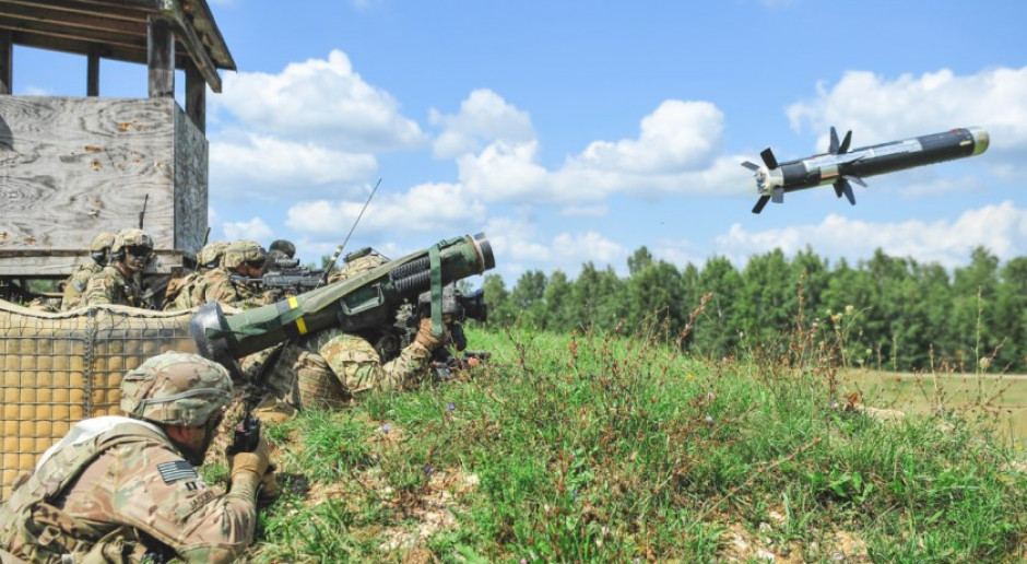 Amerykanie dostarczyli Ukrainie przeciwpancerne pociski FGM 148F Javelin, fot. US Army