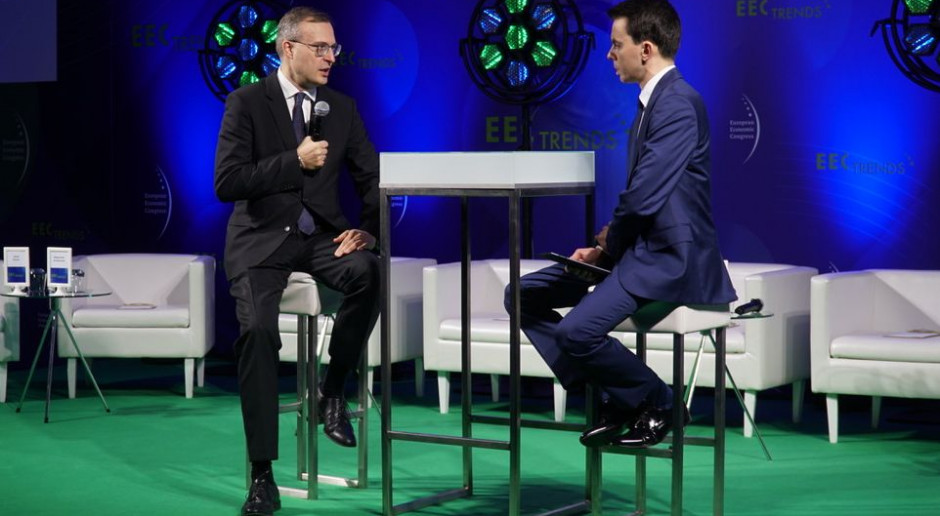 Gościem inauguracyjnej sesji ubiegłorocznego EEC Trends był prezes PFR Paweł Borys.