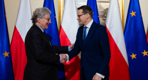 Premier Morawiecki rozmawia o kryzysie energetycznym z komisarzem Bretonem