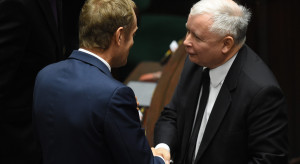 Jarosław Kaczyński i Donald Tusk najbardziej wpływowymi politykami