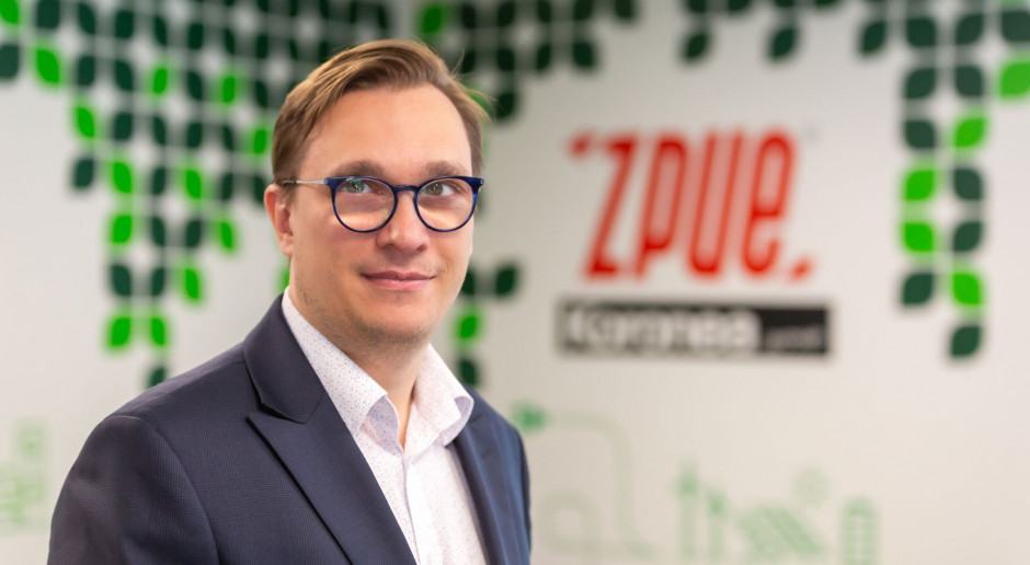 Michał Wypychewicz, prezes zarządu ZPUE. Fot. ZPUE
