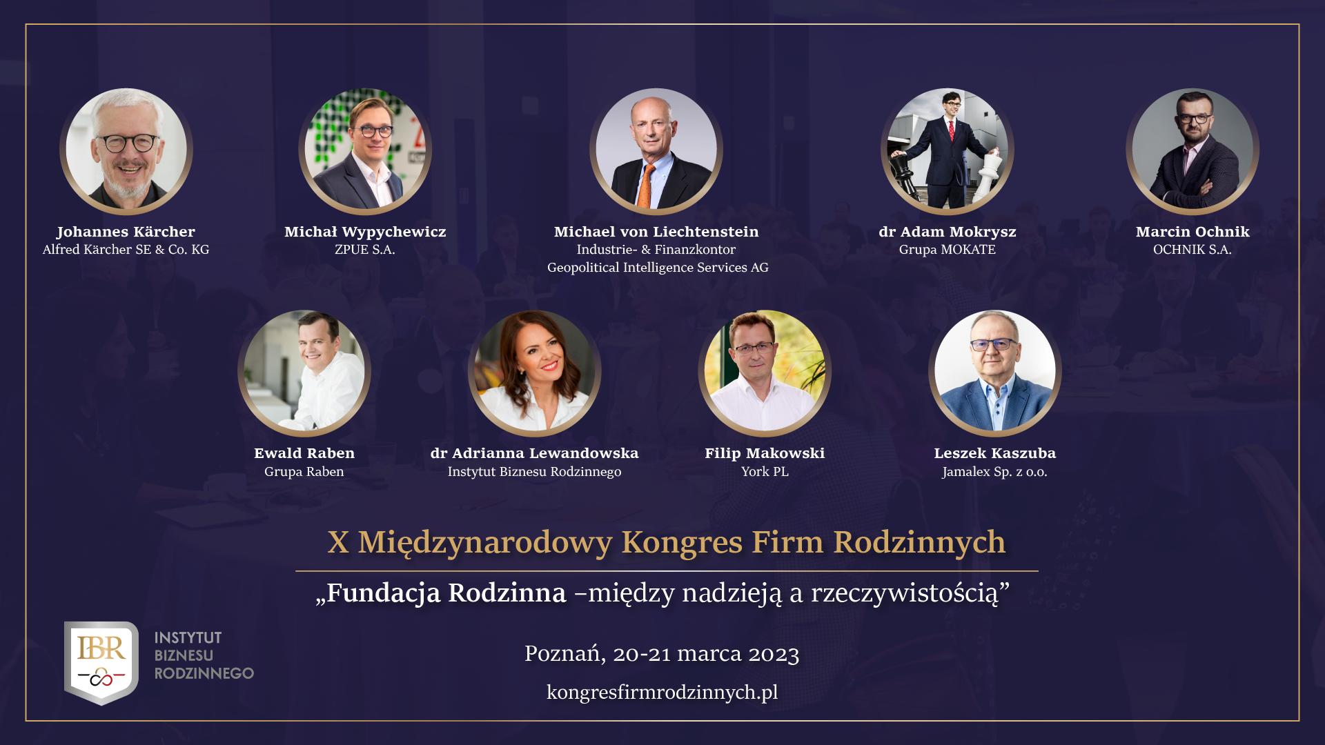 X Międzynarodowy Kongres Firm Rodzinnych odbędzie się w Poznaniu