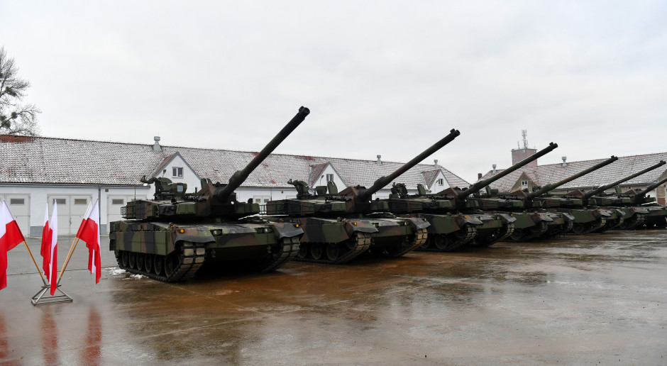 Polska przewodzi w Europie pod względem wzmacniania armii