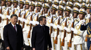 Prezydent Francji chce przemówić Rosji do rozsądku dzięki Chinom