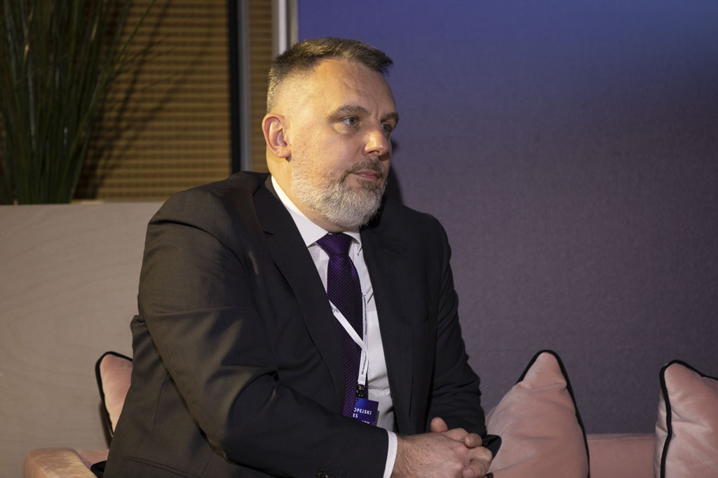Patryk Demski, wiceprezes zarządu Taurona ds. strategii i rozwoju. (Fot. PTWP )