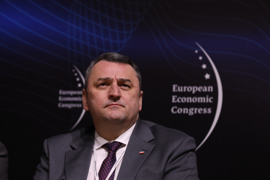 Marek Wesoły, wiceminister aktywów państwowych i pełnomocnik rządu do spraw transformacji spółek energetycznych i górnictwa węglowego. Fot. PTWP