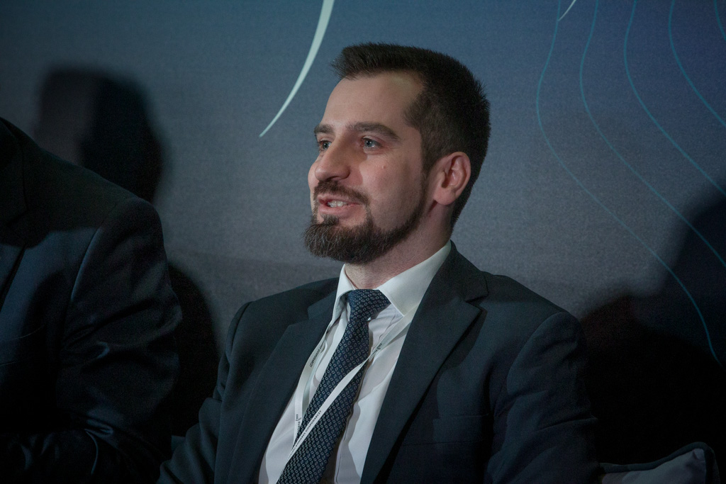 Witold Witkowicz, członek zarządu ICEYE Polska. (fot. PTWP)