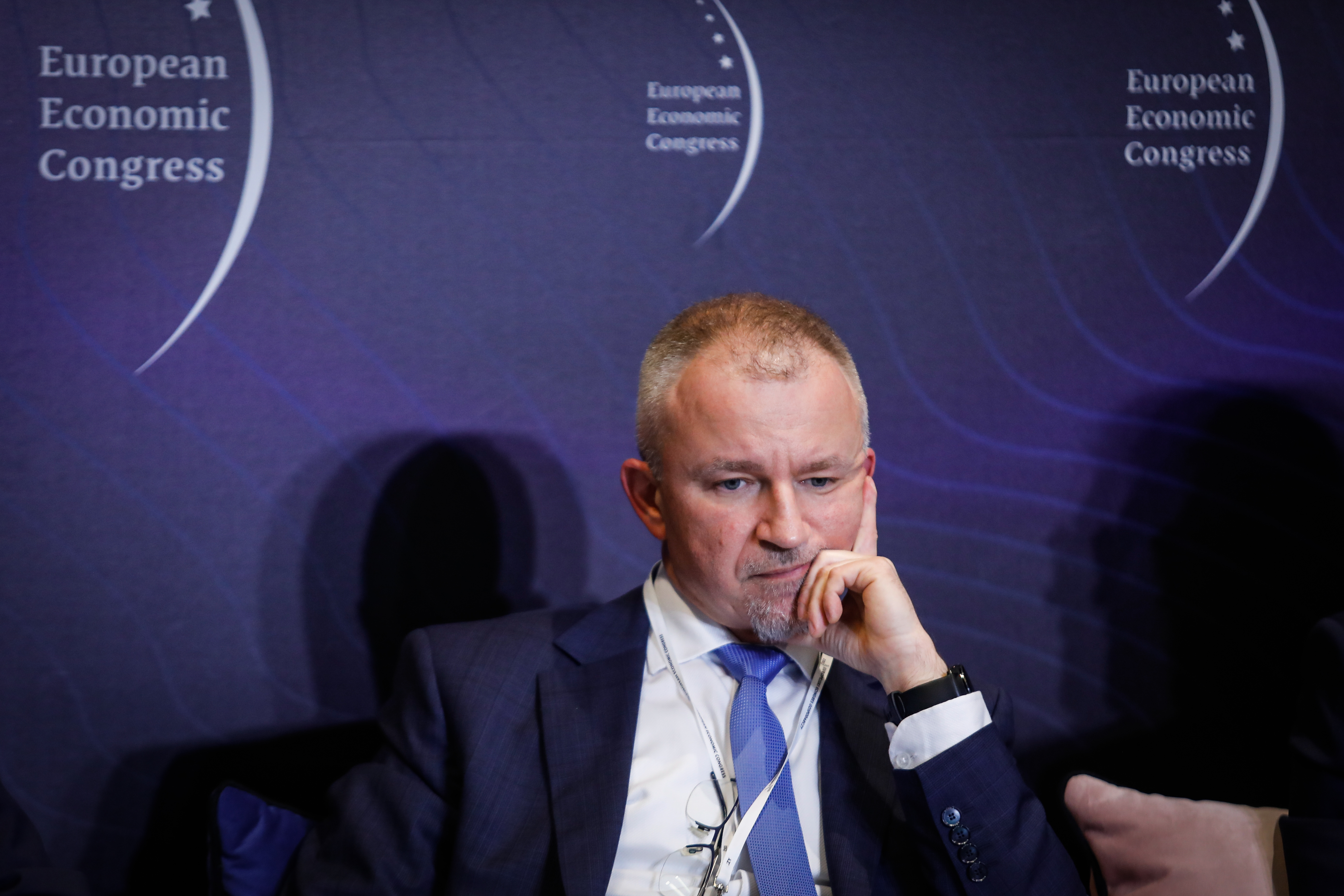 Łukasz Śmigasiewicz, wiceprezes zarządu ds. finansowych w Węglokoksie (Fot. PTWP) 