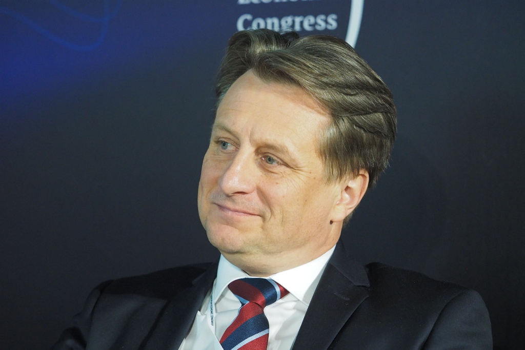 Krzysztof Szubert, wiceprezes zarządu PKO TFI, członek Rady Wysokiego Szczebla ds. Współpracy Cyfrowej ONZ (IGF) (fot. PTWP)