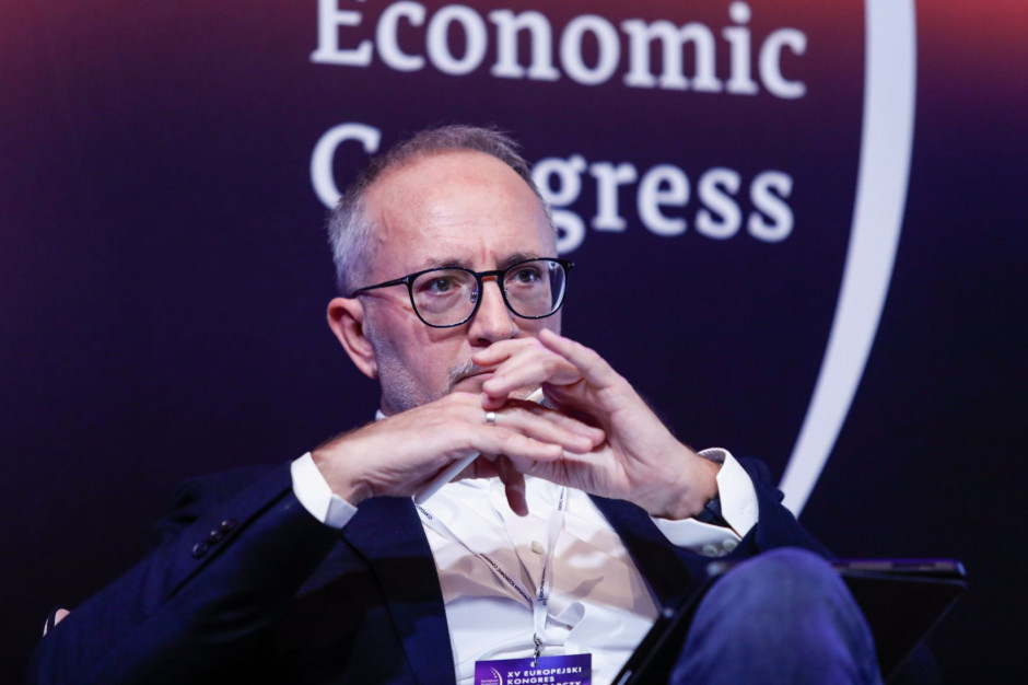 Marcin Gajdziński, dyrektor generalny IBM na Polskę, kraje bałtyckie i Ukrainę. Fot. PTWP