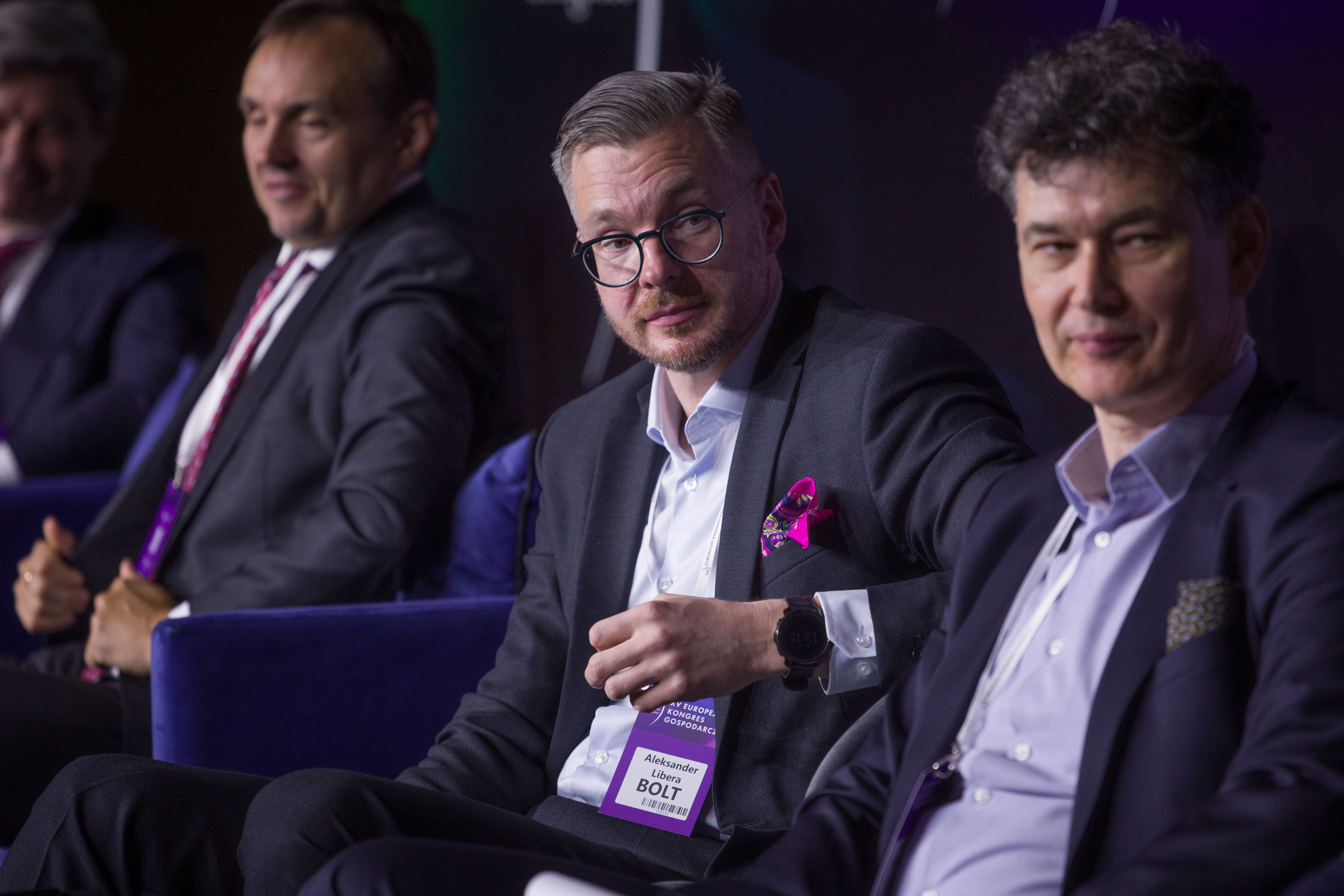 Aleksander Libera, dyrektor Bolta na Europę Środkowo-Wschodnią, Europę Południowo-Wschodnią i Europę Wschodnią (w środku). Fot. PTWP
