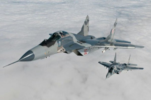 Polskie samoloty MiG-29 walczą już na Ukrainie.