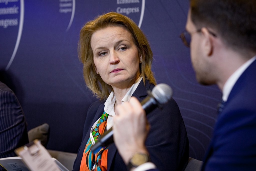 Barbara Socha, podsekretarz stanu w Ministerstwie Rodziny i Polityki Społecznej, pełnomocnik rządu ds. polityki demograficznej. fot. PTWP.