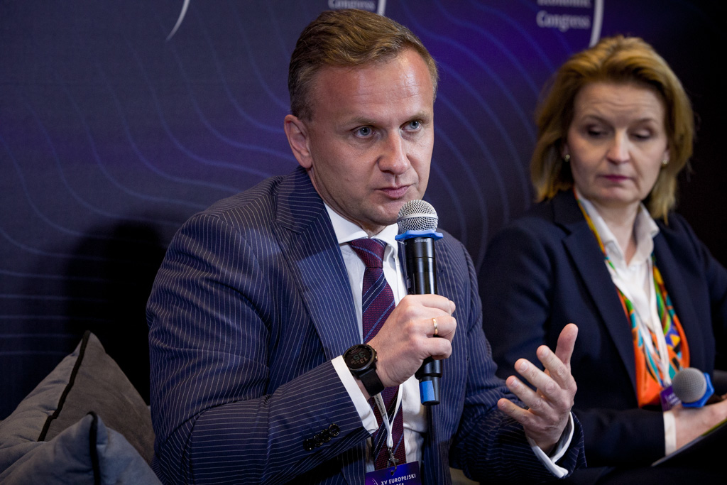 Bartosz Marczuk, wiceprezes zarządu Polskiego Funduszu Rozwoju. fot. PTWP.