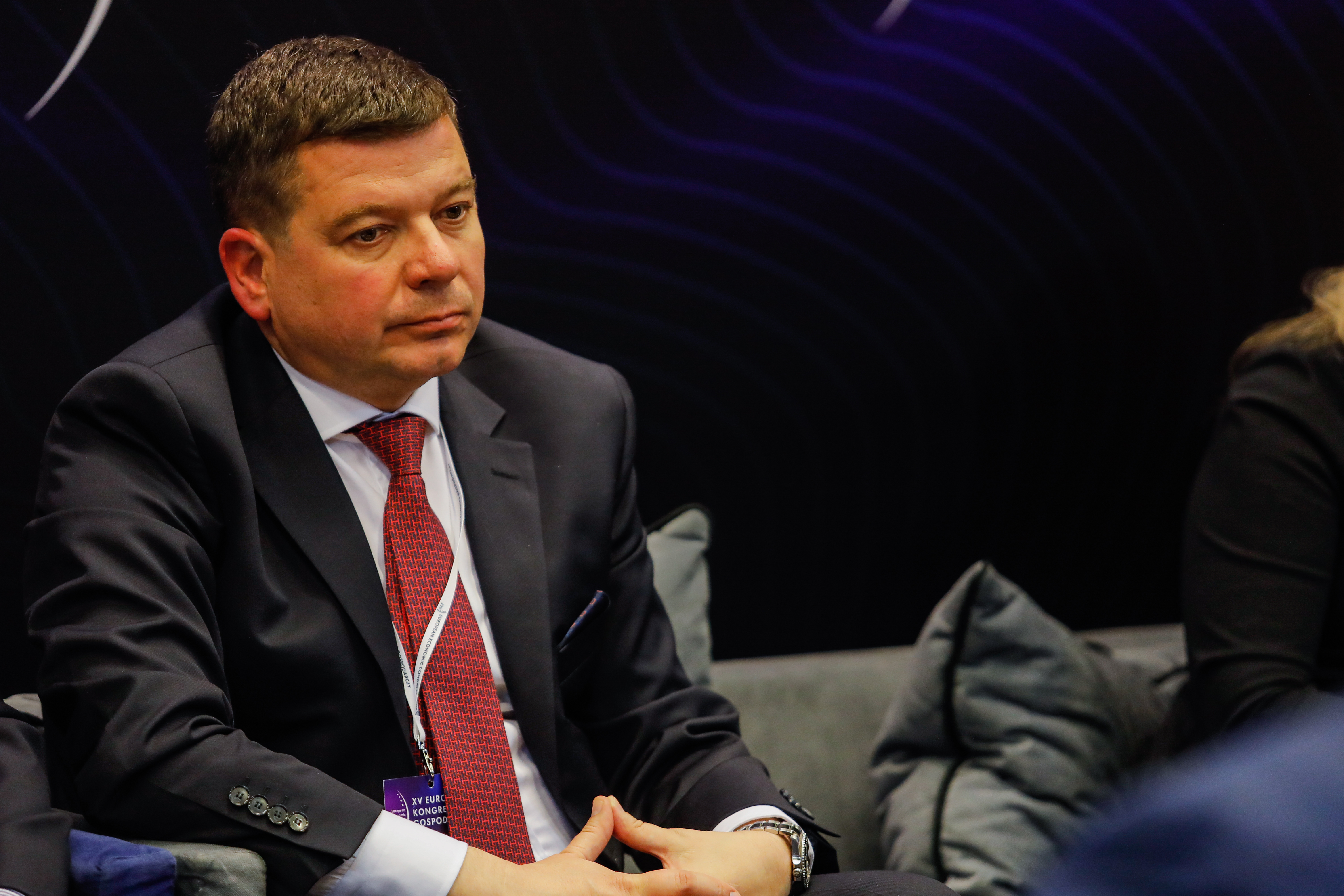 Wojciech Trojanowski, członek zarządu Strabagu.  Fot. PTWP